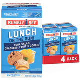 Bumble Bee Wild Caught Tuna Kit for Road Trip and Hotel Stay, No Cooler Needed Protein Lunch in Compact Box