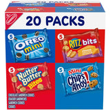 Nabisco Classic Mix Variety Pack – Pre-Portioned Lunchbox Snacks for School and Home, 20 Individually Wrapped Packs