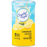 Crystal Light Sugar-Free Lemonade Drink Mix – Quick Lemonade Packets for Home Office Focus and Work-From-Home Desks
