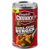 Campbell's Chunky BBQ Burger Soup – Mindful Pantry Meal for Solo Wind-Down, 18.8 oz Can
