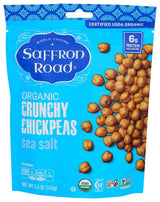 Saffron Road Crunchy Chickpea Snack – Steady Plant Protein for Home Office Focus and Study Sessions