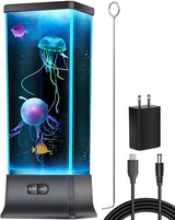 CALOVER Jellyfish Tank Light – Unique Housewarming Gift for Friends, Remote-Controlled Mood Lamp for Living Room