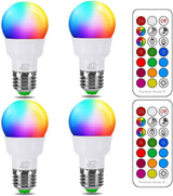 ILC Safe Color Changing Night Light Bulb for Kids Room and Nursery, Cool Touch LED with Auto Timer