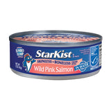 StarKist Wild Pink Salmon - Skinless, Boneless - 5 oz Can | Shelf-Stable Protein for Camping and Backcountry Meals
