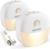 AUVON Mini Motion Night Light – Stick-On Bedroom Light for Kids Afraid of the Dark
