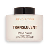 Revolution Loose Baking Powder – One-Jar Vanity Essential, Universal Translucent Setting Powder, 1.12 oz
