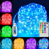 Ollny Color Changing Rope Lights – Thoughtful Birthday Gift for Her, 33FT LED Strip with Remote for Home Glow