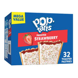 Pop-Tarts Frosted Strawberry Toaster Pastries 32ct – Sweet Treat to Pair with Coffee for a Mindful Morning Ritual