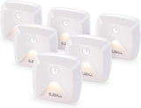 Aurora Glow Battery-Powered Motion Night Lights – Fire-Free Fall Prevention for Seniors Aging in Place