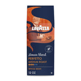 Lavazza House Blend Perfetto Whole Bean Coffee 12oz – Home Office Coffee for Focused Morning Work Sessions, Drip Brewer Medium Roast