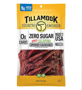 Tillamook Country Smoker Smoked Sausage Sticks – Commute Snack for Professionals and Parents, 9g Protein Grab and Go