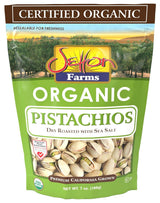 Setton Farms Premium Organic Pistachios - Portable Trail Snack for Camping and Road Trip Adventures, Dry Roasted 7 Oz Resealable Bag