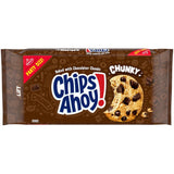 CHIPS AHOY! Chunky Fudgy Cookies Party Size – After-School Family Snack for Hungry Kids, 24.75 oz Bulk Pouch
