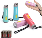 EverBrite 9-LED Flashlight 6-Pack – Trail and Campsite Light for Hikers, Campers, and Hunters