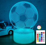 i-CHONY 3D Dinosaur Night Light for Kids - Child-Safe Flicker-Free LED Lamp for Nursery and Bedroom