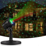Lumilux Glow Star Projector – Clean One Piece Holiday Decor, One Device Replaces String Lights Clips and Extension Cords