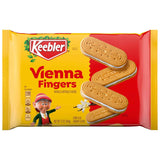 Keebler Vienna Fingers Creme Filled Sandwich Cookies 12 oz – Nostalgic Hostess Gift for Holiday Parties and Cookie Trays