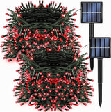 Dazzle Bright Solar String Lights – Flameless Indoor and Outdoor Lighting, Cool-to-Touch LEDs for Worry-Free Use