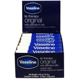 Vaseline Lip Therapy Original Care – Bedside Nightly Lip Hydration Ritual, 12-Pack Multi-Pack for Daily Self-Care