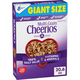 Multi Grain Cheerios, Quick Heart Healthy Breakfast for Busy Professionals, 18 oz Office Pantry Box