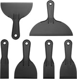 Putty Knife 6 Pack – Efficient Home Office Renovation Tools, Quick Spackle Scrapers for Focused DIY Sessions