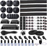 N NOROCME Cable Management Kit — Pet-Safe Cord Cover for Homes with Chewing Cats