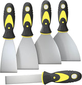 Putty Knife Set – Minimalist Wall Repair Kit, 5 Stainless Steel Scrapers for Intentional Home Care