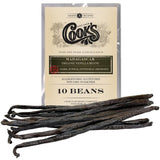 Cook's Premium Organic Madagascar Vanilla Beans – Gourmet Ingredient for Upscale Dessert and Pastry Creations