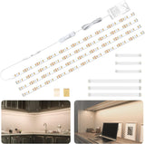 WOBANE Under Cabinet LED Lighting – Cool-to-Touch ETL Listed Light, Safer Around Kids & Pets