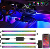 Nilight Premium RGB-IC Interior Accent Kit – High End Cabin Lighting for Show Cars and Custom Builds