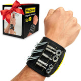 MagSnap Magnetic Wristband by Wrap-It Storage - Driveway Repair Companion, Magnetic Wristband for Outdoor Home Projects