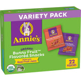 Annie's Organic Bunny Fruit Snacks – Halloween Goody Bag Gift for Classmates and Trick-or-Treaters, 22 Pouches