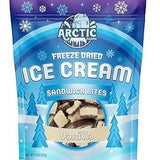 Arctic Farms Freeze Dried Ice Cream Bites - Heat-Stable Camp Snack That Won't Melt in Your Pack, 1.1oz Vanilla