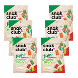 Snak Club Tajin Gummy Bears – Unique Snack Gift for Spicy Food Lovers, Assorted Fruit 9 oz
