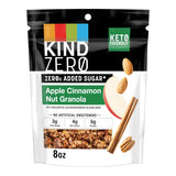 KIND Zero Added Sugar Granola Apple Cinnamon – Portable Keto Snack for Road Trips and Hiking Backpacks