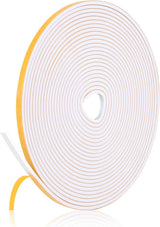 Fowong Weather Stripping Seal – Simple Peel-and-Stick Foam Tape for Clutter-Free Homes, 16ft Neutral Color Insulation