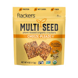 Flackers Organic Rosemary Flaxseed Crackers – Mindful Keto Snack for Clean Eating Rituals