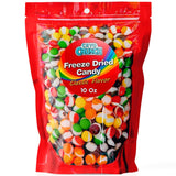 Primary Colors Candy Freeze Dried Candy 10oz Resealable Bag - Nut-Free, Soy-Free, Gluten-Free Allergy-Safe School Lunchbox Treat for Kids