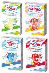 Sonic Singles to Go! Drink Mix Variety Pack – Sugar-Free Lunchbox Packets for School, After-School Activities, and Field Trips