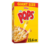 Kellogg's Corn Pops Cereal – Balanced Breakfast Cereal with 8 Vitamins and Minerals, 22.6 oz
