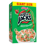 Kellogg's Apple Jacks Breakfast Cereal – Kosher Pareve Whole Grain Bowl for Mindful Mornings, 23oz Box