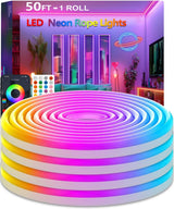 Birthday Gift for Her – RGB Neon Rope Light for Bedroom with App and Remote