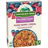 Cascadian Farm Organic Mixed Berry Cereal – Clean-Label Berry Crunch for Less-Is-More Breakfast