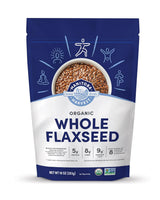 Manitoba Harvest Whole Organic Flaxseed Single Ingredient Pantry Staple for Clean Kitchens, 10 oz