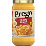 Prego Cheesy Bacon Cheddar Cheese Sauce – Quick Weeknight Sauce for Kids Lunchboxes and Family Dinners