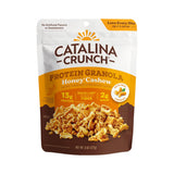 Catalina Crunch Protein Granola - Mindful Eating Cereal for Keto and Clean-Eating Routines, High-Fiber Low-Sugar Snack - Peanut Butter 8 oz