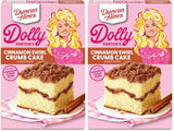Duncan Hines Dolly Parton's Cinnamon Swirl Crumb Cake & Muffin Mix — Showpiece Pantry Bake for a Styled Coffee Bar