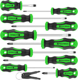 Amartisan 10-Piece Magnetic Screwdriver Set – Portable Repair Kit for Camping Trips, Durable Chrome Vanadium Build
