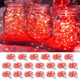 GlowNook LED Fairy Lights – Thoughtful Birthday Gift for Her, 20-Pack 7ft String with 3 Mood Modes