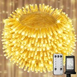 Brightown RGB String Lights 98.4ft – Thoughtful Housewarming Gift for Women and Men with Remote, Timer & Music Mode